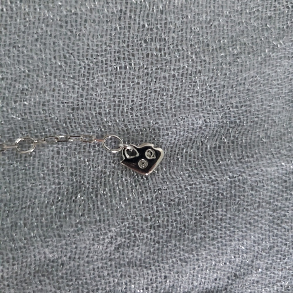 Swarovski Crystal Nocturne Long‎ Green Blue Clear Stones Silver Tone Swan Logo - Picture 10 of 11